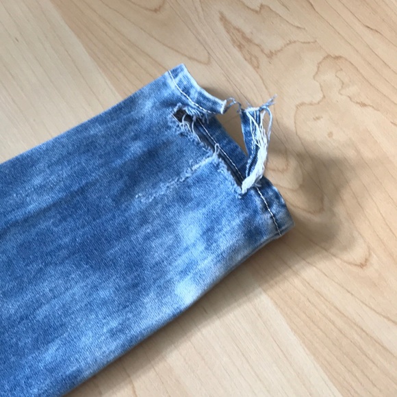 AE Acid Wash Distressed Skinny Jeans - Picture 5 of 5